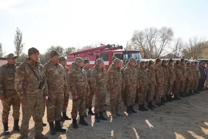 В Сауранском районе прошли учения по предупреждению паводков