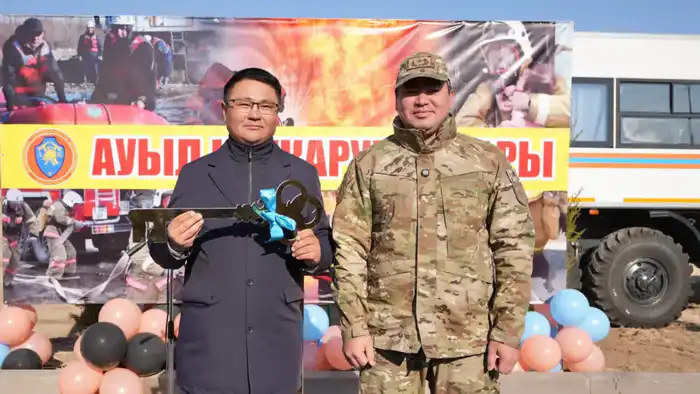 В Жуантөбе открыли новый пожарный пост, обеспечив безопасность местных жителей