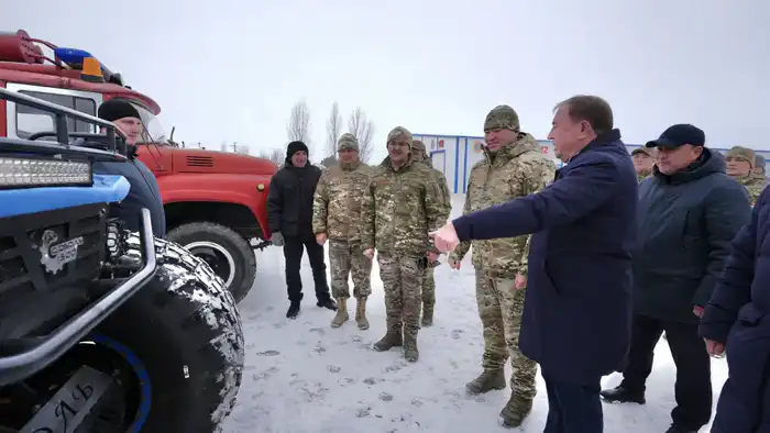 В селе Родина Глава МЧС открыл ДПФ (5)