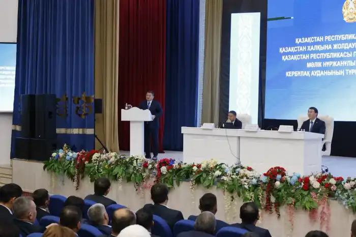 Советник Президента Малик Отарбаев встретился с жителями Кербулакского района области Жетісу (2)