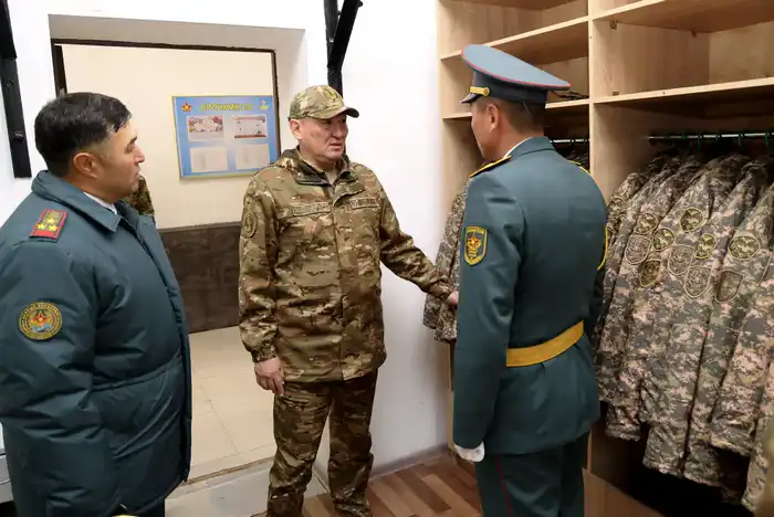 Министр обороны совершил рабочую поездку в Жамбылскую область (6)