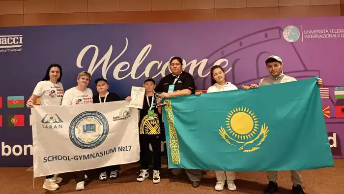 Карагандинские школьники завоевали медали в Риме