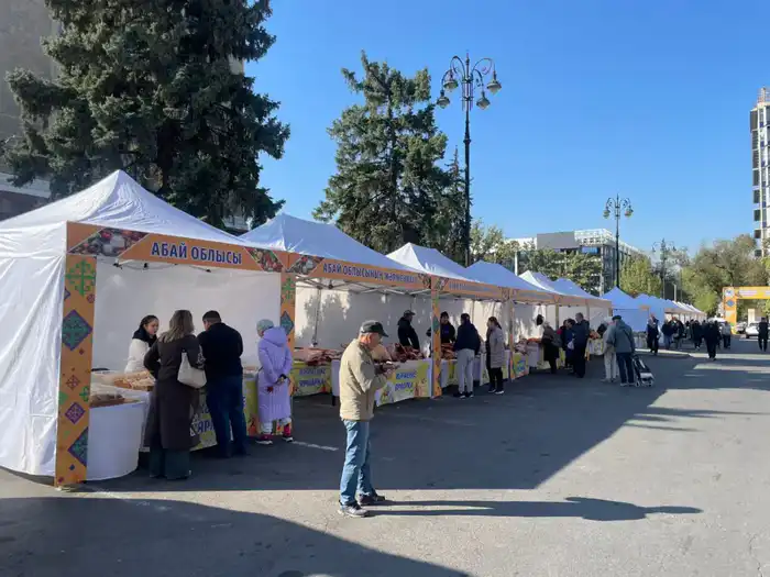 Ярмарка в Алматы: 400 тонн продукции