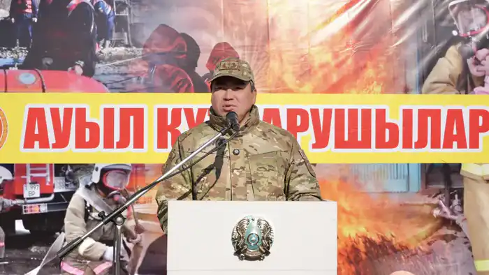 Открытие нового добровольного пункта пожаротушения в Жуантобе: поддержка бизнеса для обеспечения безопасности