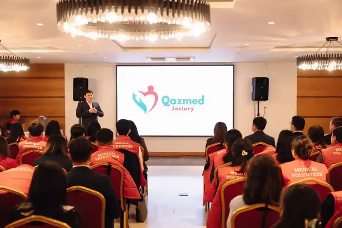 В Астане прошел республиканский молодежный форум «QazMed Volunteers – медицинское волонтерство на благо страны» (5)