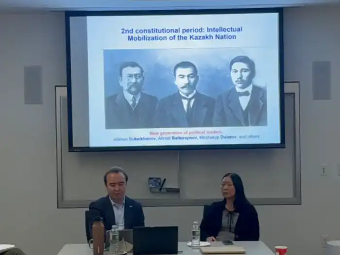 В Гарвардском университете прошла лекция по эволюции конституционного права Казахстана (3)