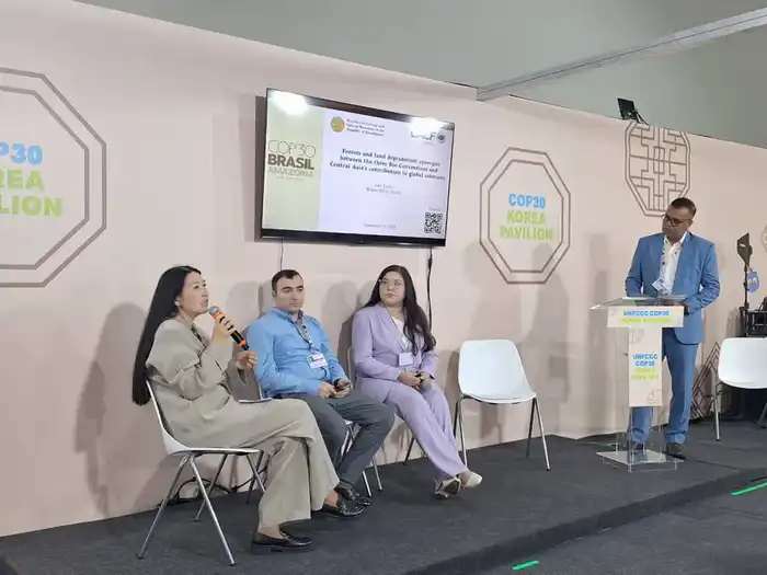 Обсуждение синергии в восстановлении лесов и деградированных земель в Центральной Азии на международном форуме