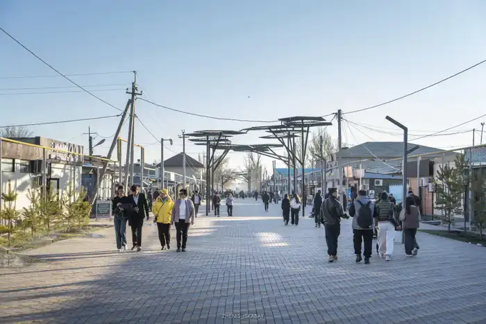 Новые парки в Панфиловском районе Жетісу