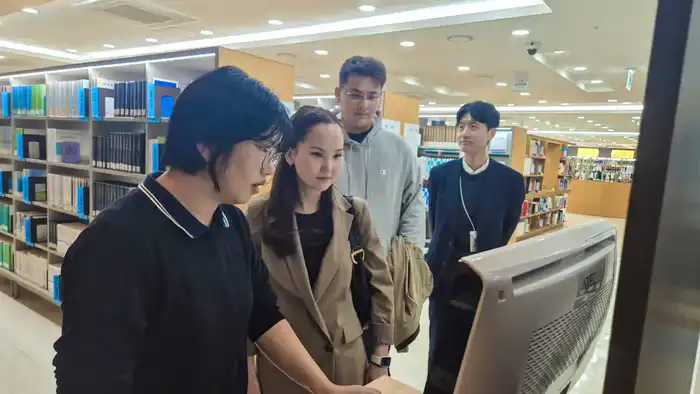 Сотрудники Аппарата Конституционного Суда Казахстана изучили работу библиотеки Конституционного Суда Республики Корея (9)