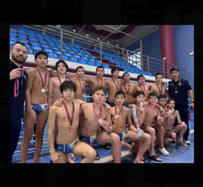 Команда "ASTANA 2012" завоевала серебро на международном турнире по водному поло в Греции