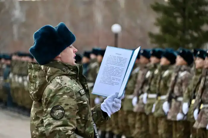В Астане более 200 солдат принесли присягу на верность Родине (10)
