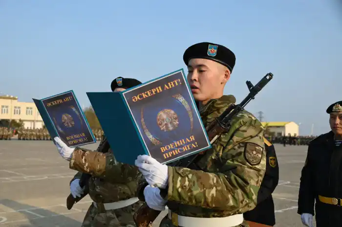 В Мангистауской области более 700 новобранцев приняли Военную присягу (10)