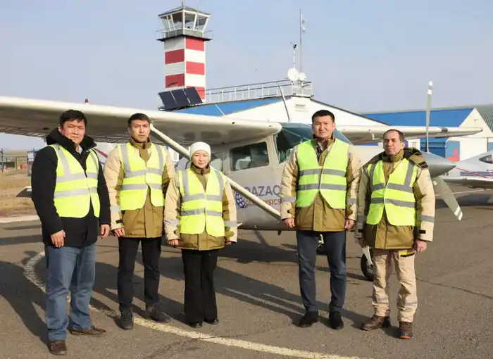 Qazaq Geophysics начала аэрогеофизические исследования в области Абай