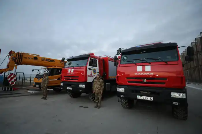 В Мангистау открылись три новых пожарных центра (3)