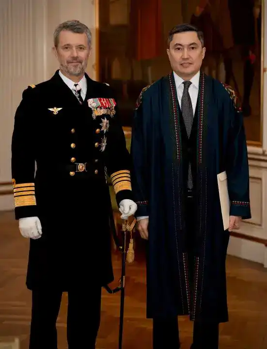 Верительные грамоты Казахстана Королю Дании обсуждение внутренней политики и экологического сотрудничества