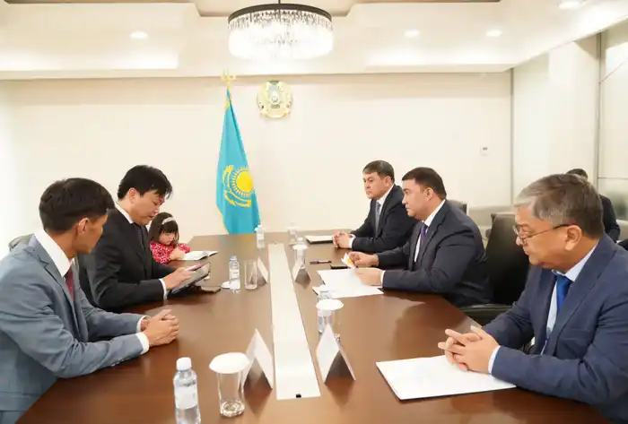 НУРАЛХАН КУШЕРОВ ПРОВЕЛ ПЕРЕГОВОРЫ С КОРЕЙСКИМ ИНВЕСТОРОМ