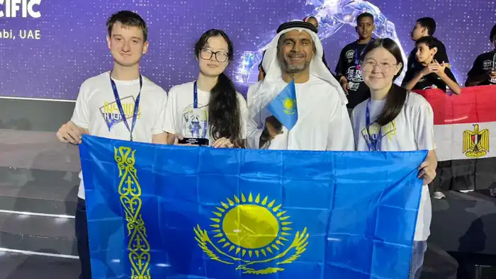 Школьники из Караганды: кубок, драконы и робототехника!