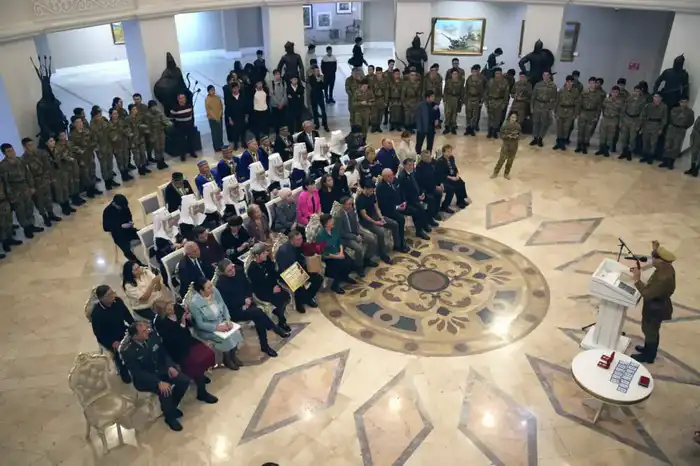 Потомкам казахстанских воинов вручили медаль «За доблесть и верность долгу» (3)