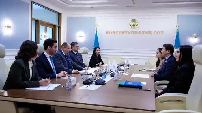 Мост дружбы: встреча в Конституционном Суде с Главой Офиса ОБСЕ в Астане