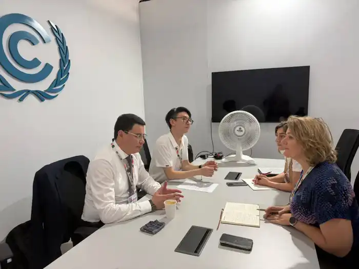 Встреча вице-министра Казахстана с главой отдела ООН обсуждение климатических инициатив и Парижского соглашения
