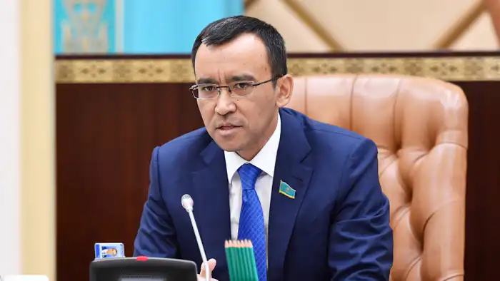 Спикер Сената Маулен Ашимбаев: "Нет никакого противостояния" между правительством и Сенатом