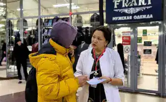 В Астане прошла акция по профилактике СПИДа с тестированием и информацией для молодежи