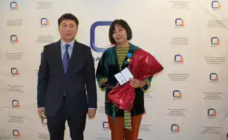 Награждение сотрудников Бюро национальной статистики в честь 105-летия статистики Казахстана