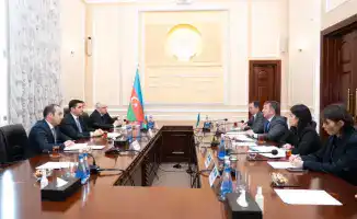 Участие Ерлана Сарсембаева во втором заседании Совета министров юстиции Организации тюркских государств в Баку