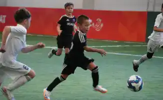 Зимний сезон детской футбольной лиги Карагандинской области стартовал с участием 140 команд