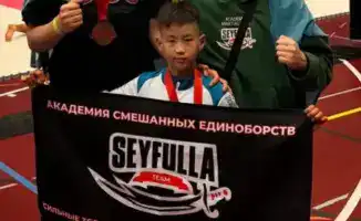 Чемпион Европы по грэпплингу ADCC Санжар Комархан из Астаны