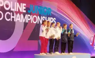 В воздухе мечты: Юная батутистка из Караганды завоевала бронзовую медаль мирового первенства