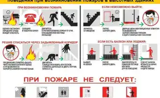 Путь к безопасности: как не потеряться в огненном лабиринте высоток по советам МЧС