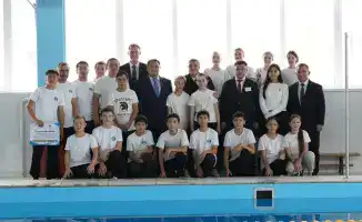 В Макинске открытие нового бассейна стало долгожданным событием для юных спортсменов