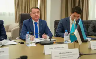 Министр юстиции Республики Казахстан Ерлан Сарсембаев встретился с Министром юстиции и цифрового развития Республики Эстония Лиисой Пакостой