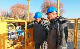 В Шагане состоялось подключение природного газа