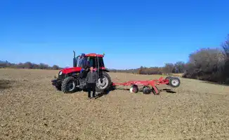 Талгар: озимые культуры уже в земле!