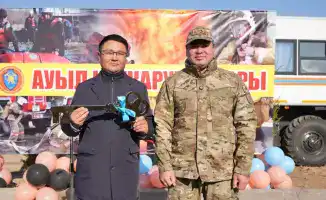 В Жуантөбе открыли новый пожарный пост, обеспечив безопасность местных жителей