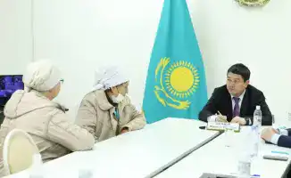 Личный приём Нурдаулета Килыбая с жителями Жанаозена