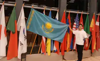 Танец к успеху: казахский студент завоевал бронзу!