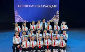 Танцевальные звезды детской студии «Жас сарбаз» взошли на пьедестал в конкурсе «Бірлігіміз жарасқан»