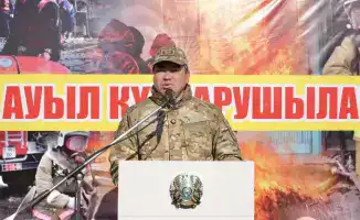 Открытие нового добровольного пункта пожаротушения в Жуантобе: поддержка бизнеса для обеспечения безопасности