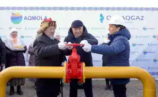 Коянды получает газ: 20 тысяч жителей Астаны теперь с голубым топливом