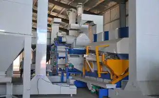 Новый комбикормовый завод в селе Маканчи