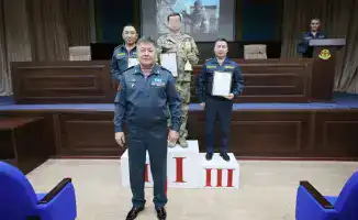 Соревнование по пулевой стрельбе прошло в Национальной гвардии Казахстана