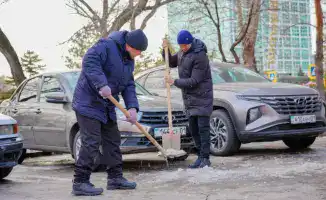 Участие филармонии в акции чистоты в Астане: шаг к улучшению городской экологии