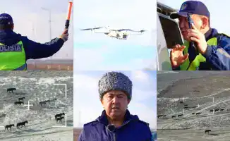 Дроны помогают предотвратить ДТП в Атырау