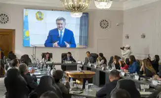 Научные молодые умы: за круглым столом в Алматы