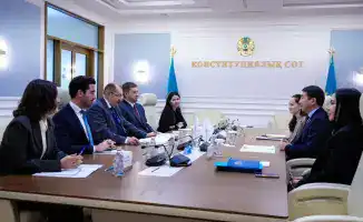 Мост дружбы: встреча в Конституционном Суде с Главой Офиса ОБСЕ в Астане
