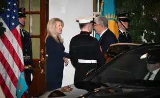 Токаев в Белом доме: встреча с Трампом