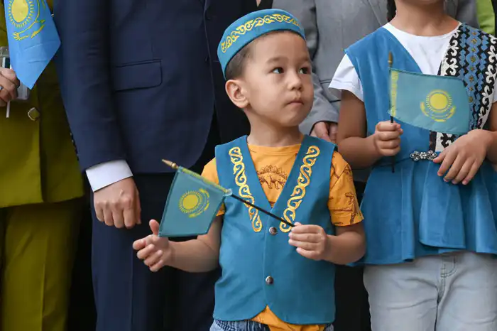Токаев с казахстанскими студентами